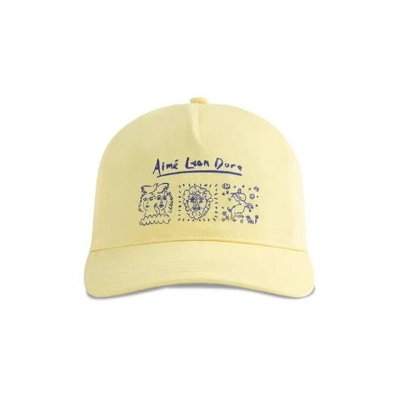 Aime Leon Dore Accessories - Aimé Leon Dore Hydra Souvenir Hat Lemon Yellow